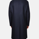 Mac Coat Boiled Wool - Navy - Hugo Sthlm