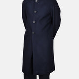 Mac Coat Boiled Wool - Navy - Hugo Sthlm