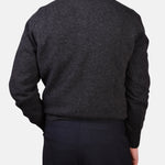 Half Zip 7 GG Lambswool - Antracite - Hugo Sthlm