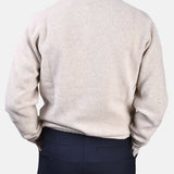 Half Zip 7 GG Lambswool - Beige - Hugo Sthlm