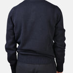 Half Zip 7 GG Lambswool - Navy - Hugo Sthlm