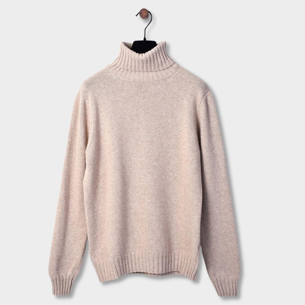 Roll Neck 7 GG Cashmere Wool - Beige - Hugo Sthlm