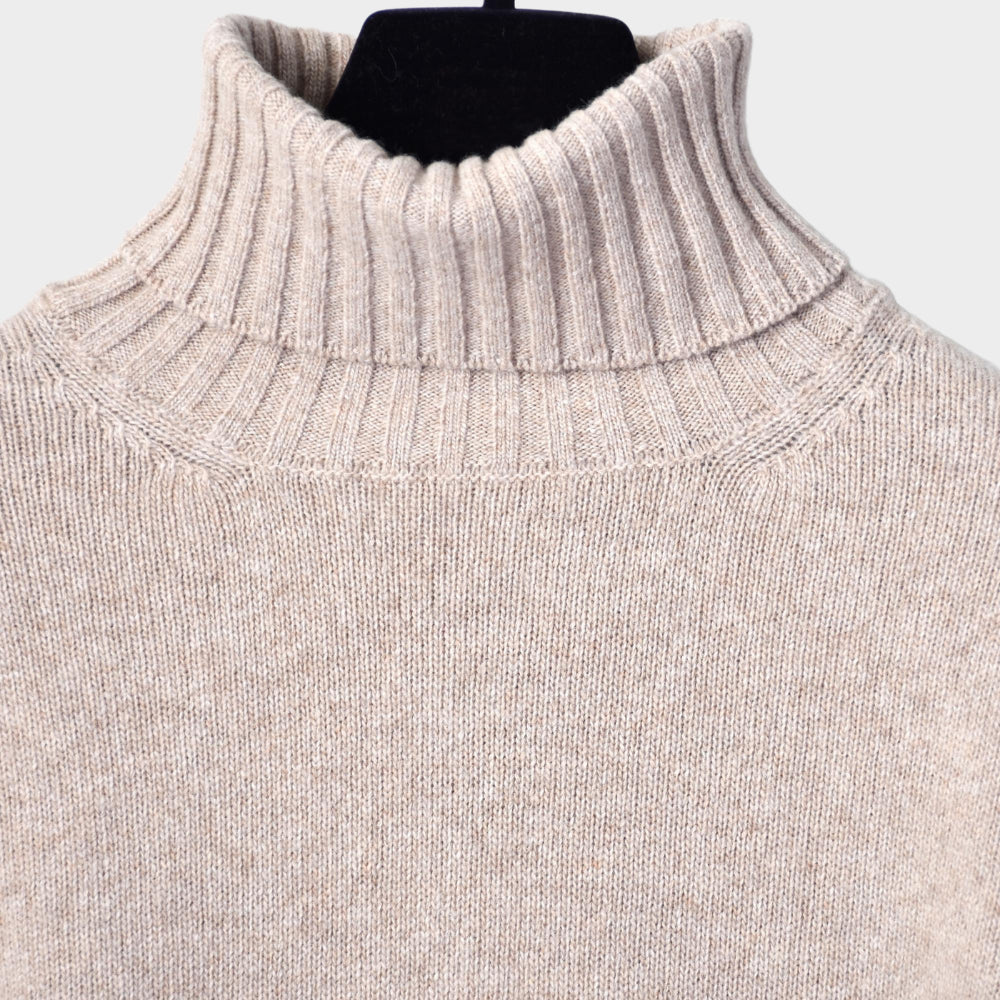 Roll Neck 7 GG Cashmere Wool - Beige - Hugo Sthlm