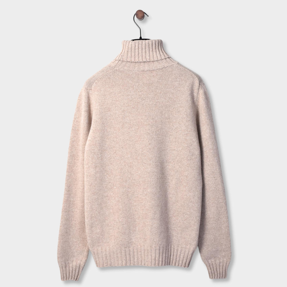 Roll Neck 7 GG Cashmere Wool - Beige - Hugo Sthlm