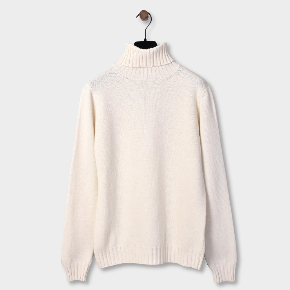 Roll Neck 7 GG Cashmere Wool - Ecru - Hugo Sthlm