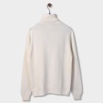 Roll Neck 7 GG Cashmere Wool - Ecru - Hugo Sthlm