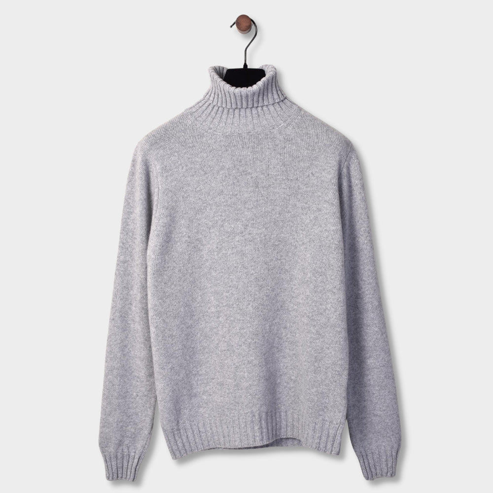 Roll Neck 7 GG Cashmere Wool - Grey - Hugo Sthlm