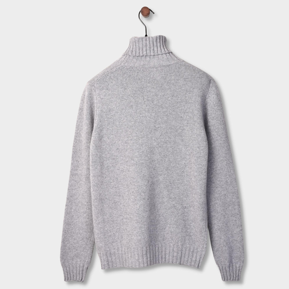 Roll Neck 7 GG Cashmere Wool - Grey - Hugo Sthlm