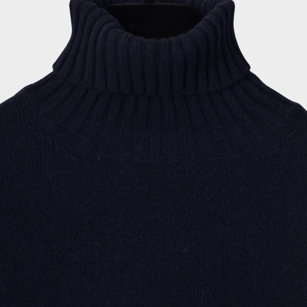 Roll Neck 7 GG Cashmere Wool - Navy - Hugo Sthlm