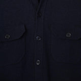Fullbutton Knitted Shirt - Navy