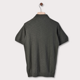 Polo Slub Knit Short Sleeve - Green