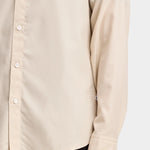 Marlon Cotton Tencel Shirt - Moonbeam - Hugo Sthlm
