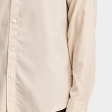 Marlon Cotton Tencel Shirt - Moonbeam - Hugo Sthlm