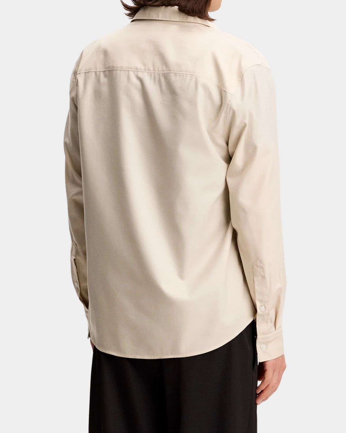 Marlon Cotton Tencel Shirt - Moonbeam - Hugo Sthlm