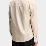 Marlon Cotton Tencel Shirt - Moonbeam - Hugo Sthlm