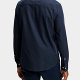 Marlon Flannel Shirt - JL Navy