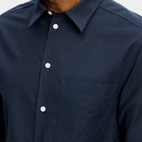 Marlon Flannel Shirt - JL Navy