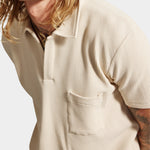 Melrose Polo Waffle - Creme - Hugo Sthlm