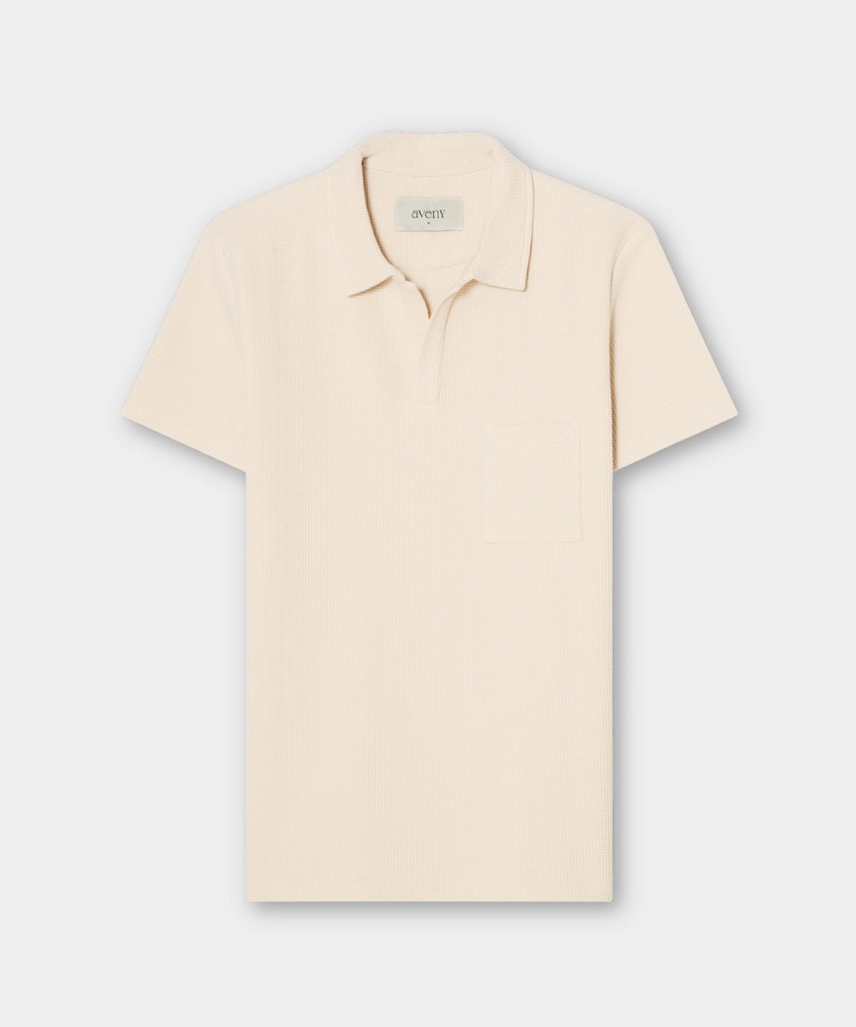 Melrose Polo Waffle - Creme - Hugo Sthlm