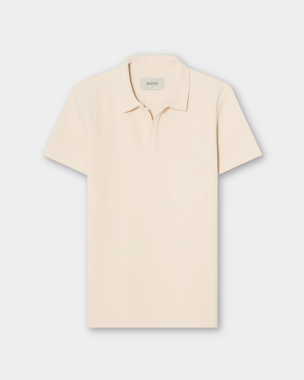 Melrose Polo Waffle - Creme - Hugo Sthlm