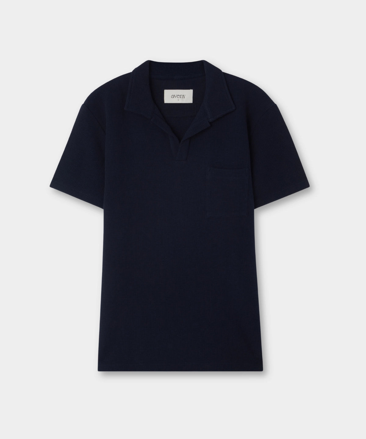 Melrose Polo Waffle - Total Eclips - Hugo Sthlm