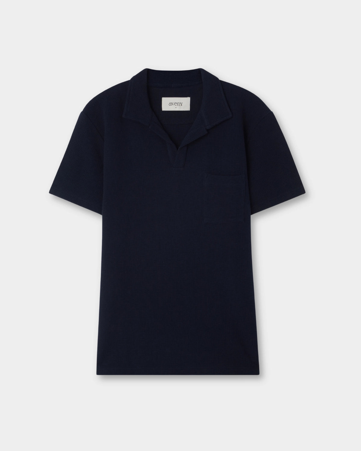 Melrose Polo Waffle - Total Eclips - Hugo Sthlm