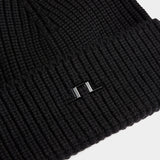 Merino Beanie - Black