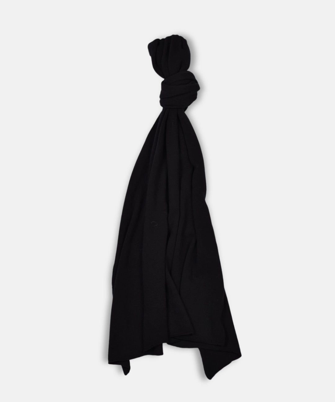 Merino/Cashmere scarf - Black - Hugo Sthlm