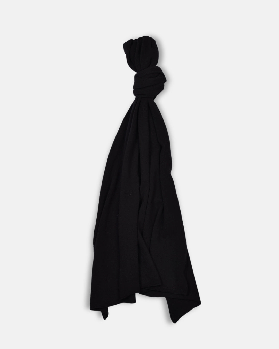 Merino/Cashmere scarf - Black - Hugo Sthlm