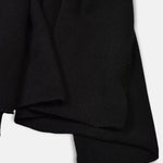 Merino/Cashmere scarf - Black - Hugo Sthlm