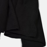 Merino/Cashmere scarf - Black - Hugo Sthlm