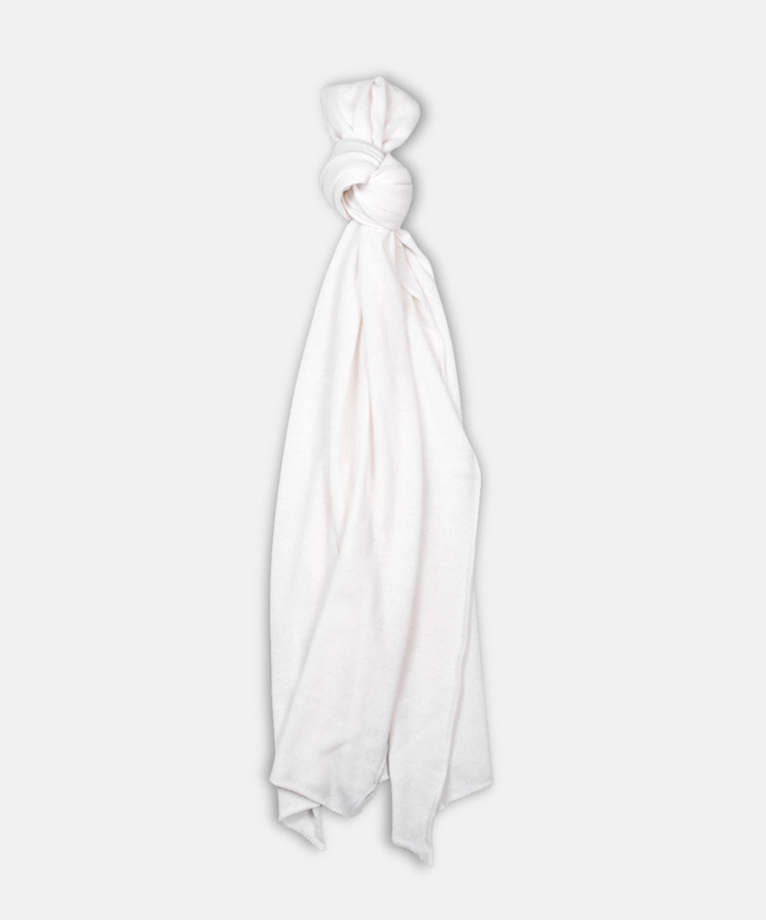 Merino/Cashmere scarf - White - Hugo Sthlm