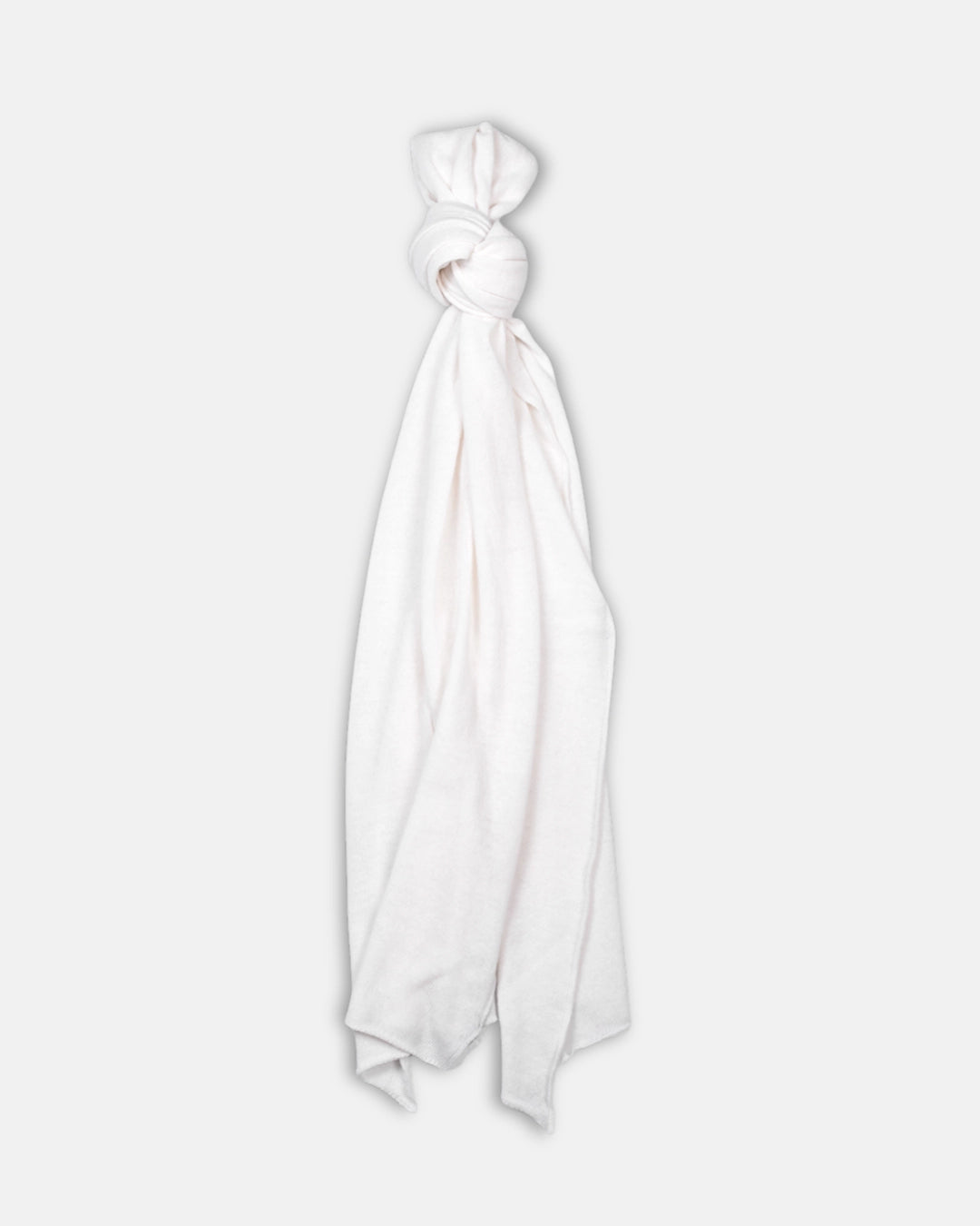 Merino/Cashmere scarf - White - Hugo Sthlm