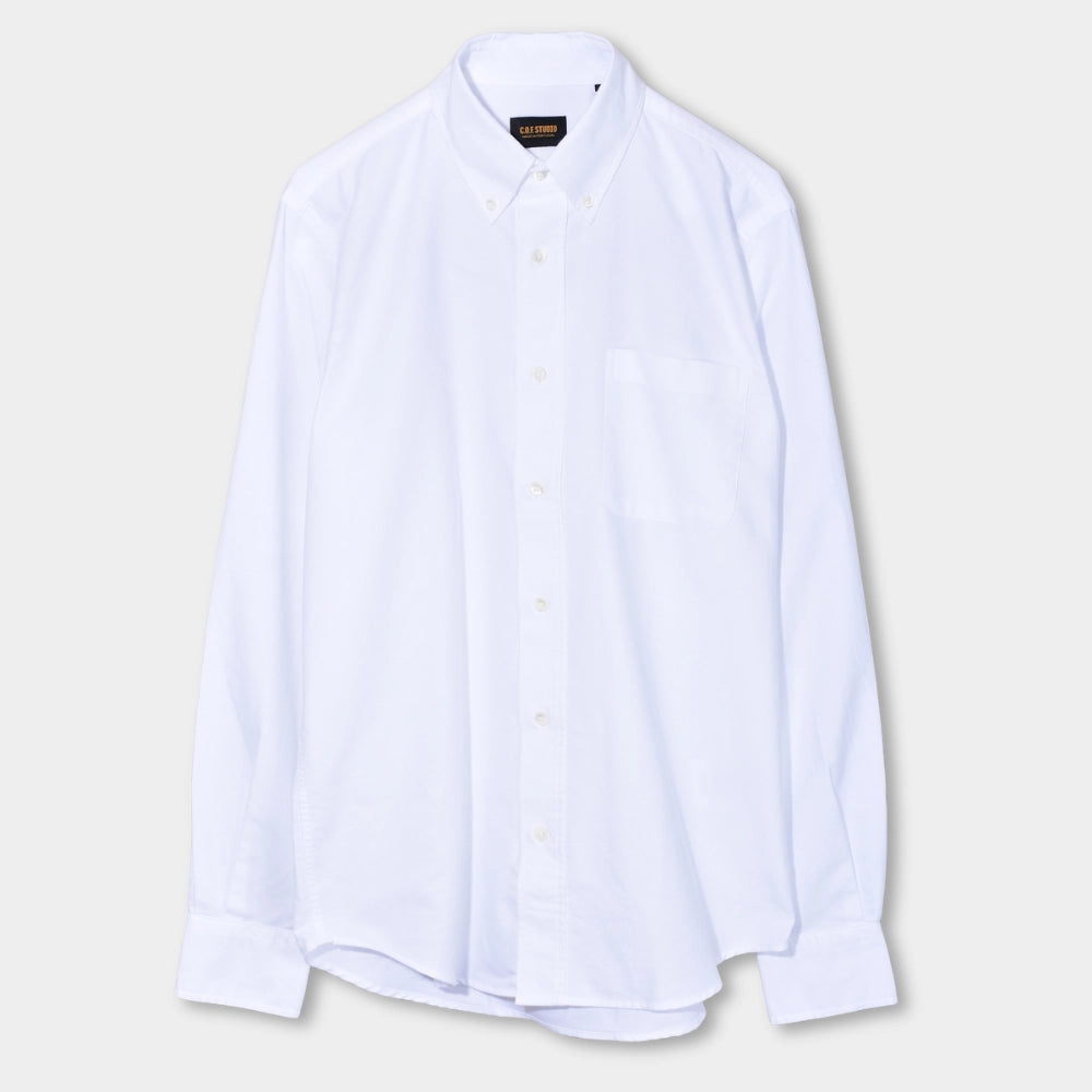 New Button Down American Oxford - White - Hugo Sthlm