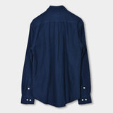 New Button Down Oxford Garment Dye - Navy - Hugo Sthlm