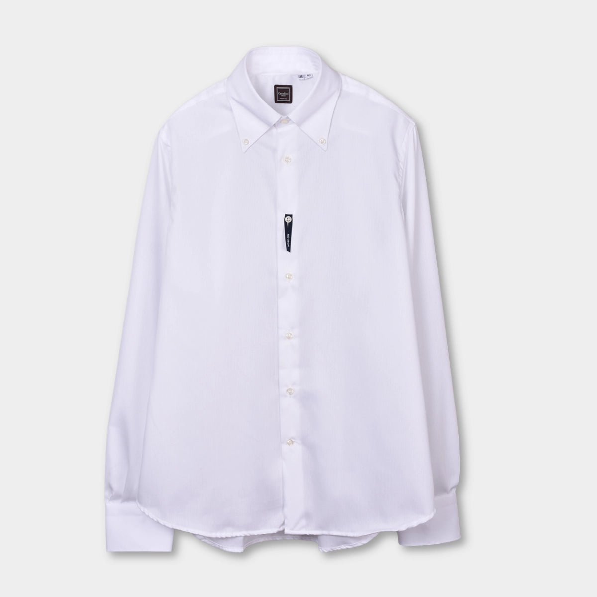 Non Iron Button Down Broken Twill Shirt - White - Hugo Sthlm
