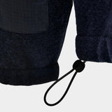 Oakdale Boiled Wool Shirt - Navy