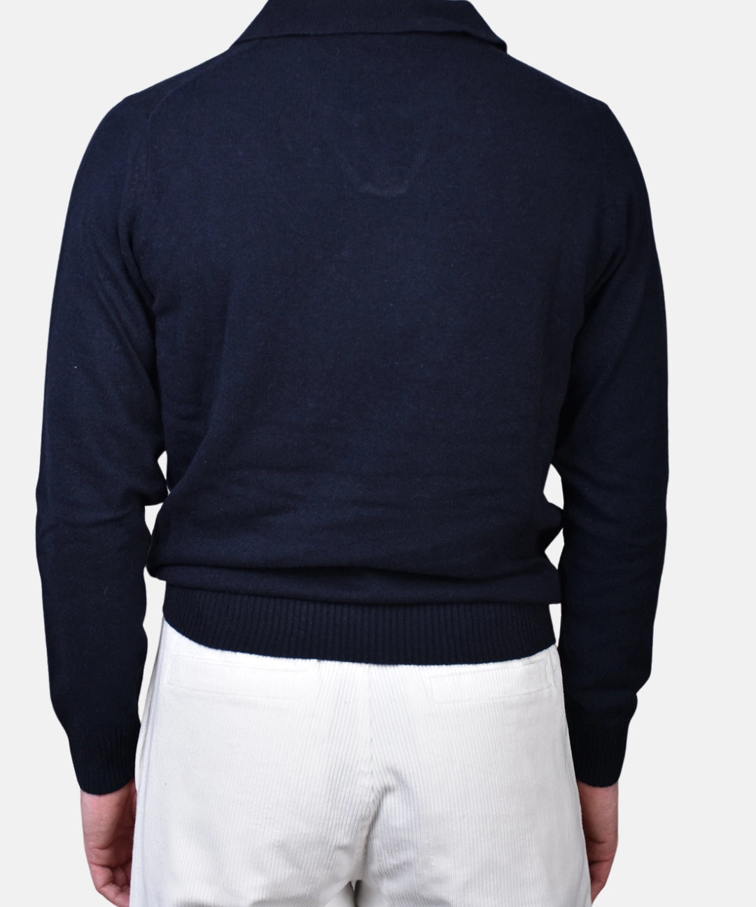 Open Polo Long Sleeve Cash/Blend - Navy - Hugo Sthlm