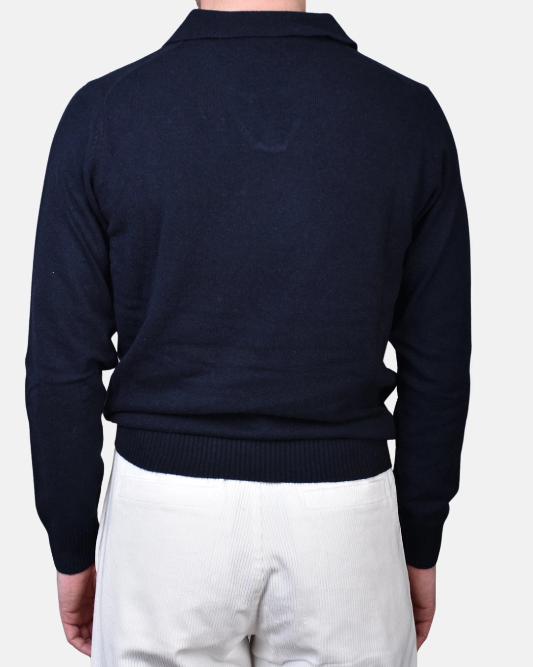 Open Polo Long Sleeve Cash/Blend - Navy - Hugo Sthlm