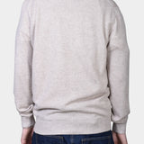 Open Polo Long Sleeve Cash/Blend - NATURAL - Hugo Sthlm