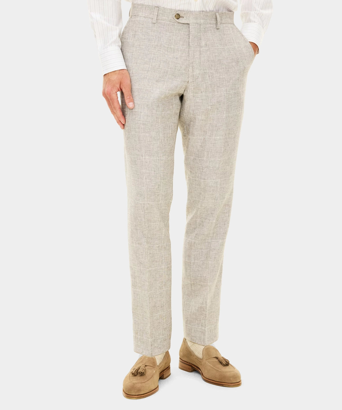 Dandy Trousers - Almond Beige - Hugo Sthlm