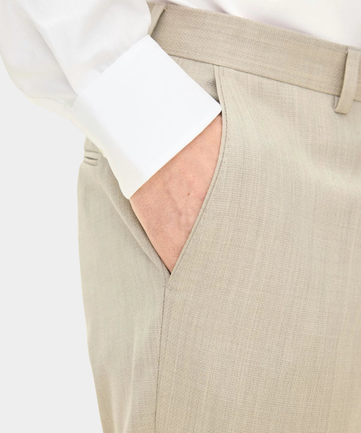 Dandy Trousers - Box Beige - Hugo Sthlm