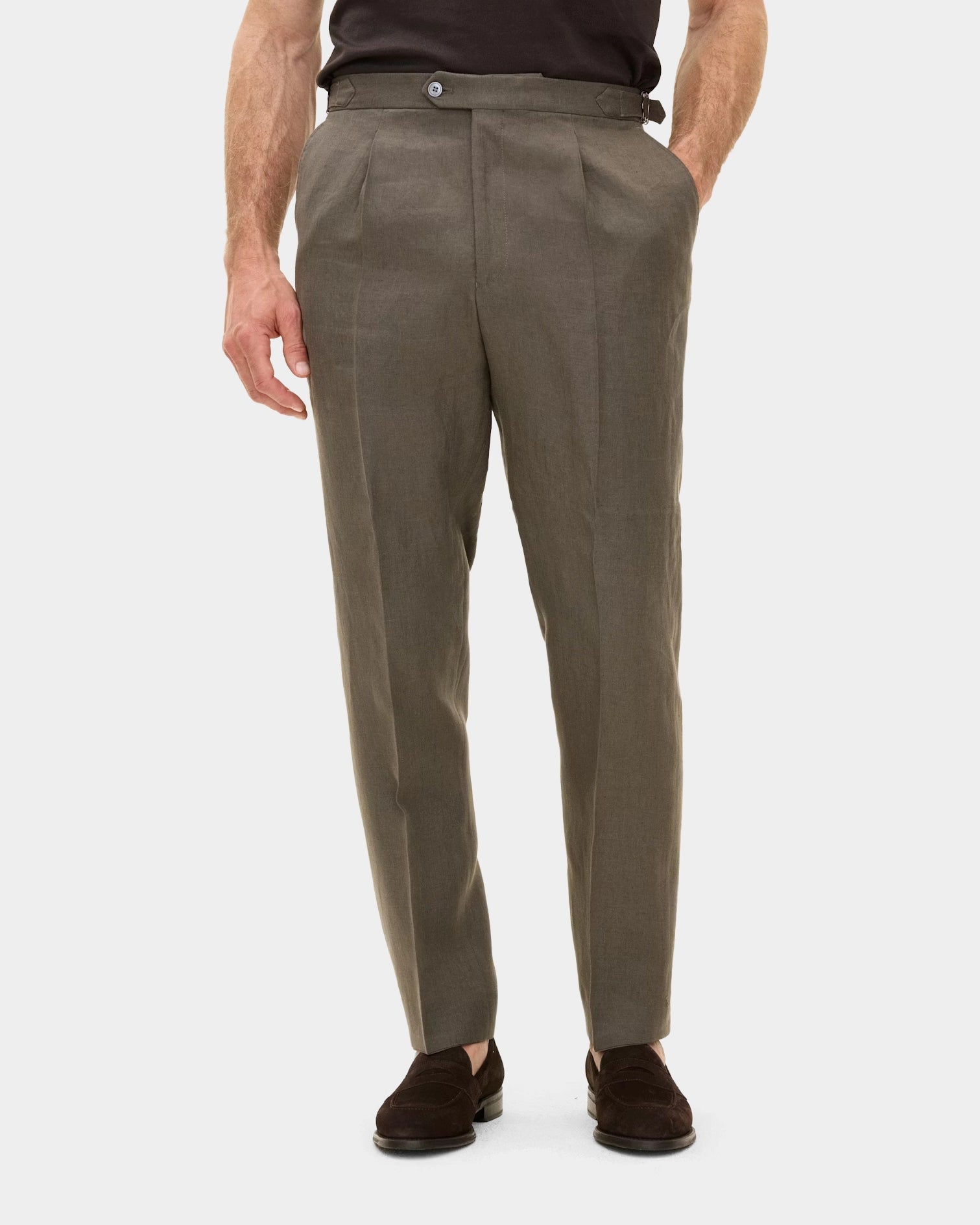 Delon Side Adjuster Evo Trouser - Army Green - Hugo Sthlm
