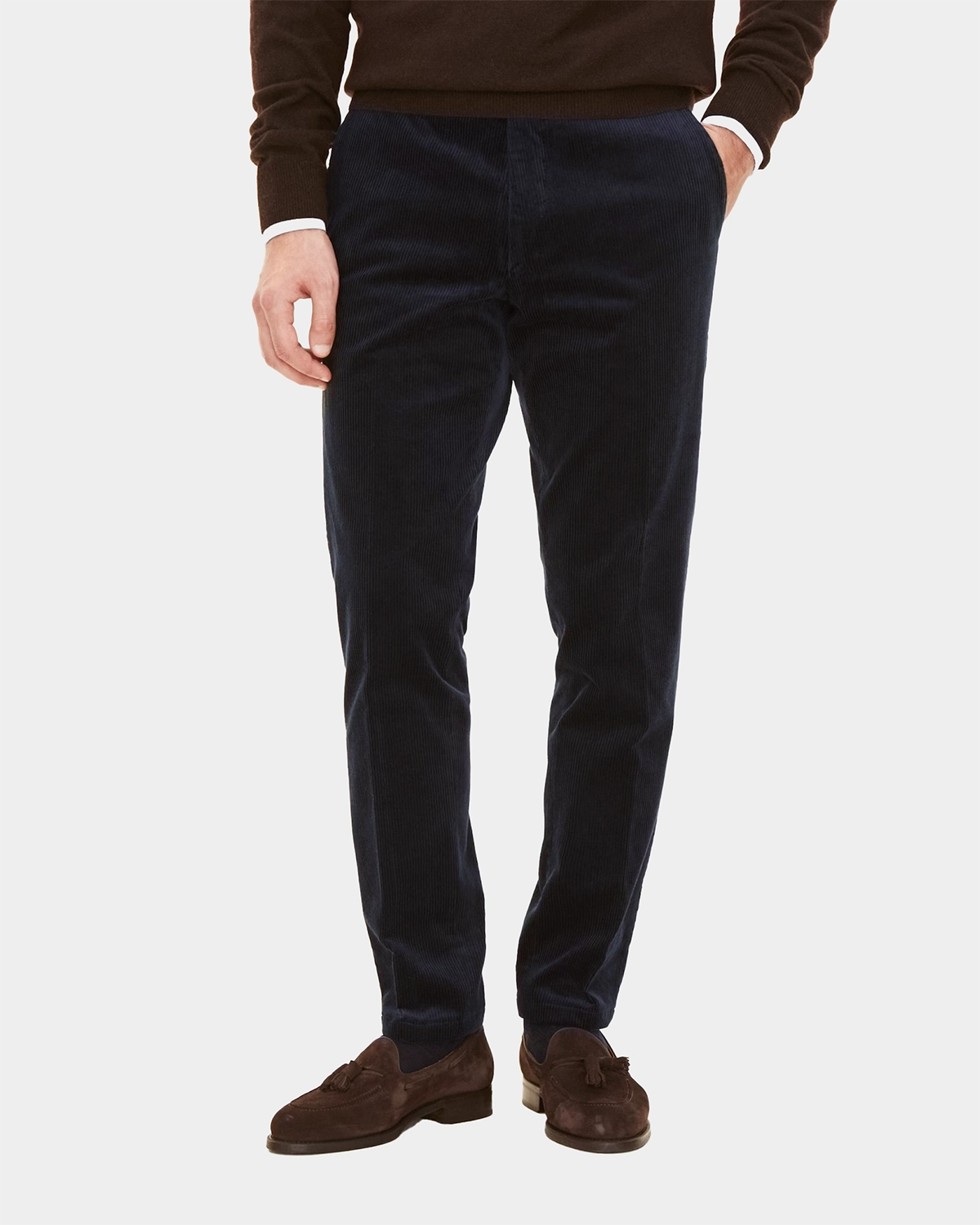Denz Trouser Corduroy - Blue - Hugo Sthlm