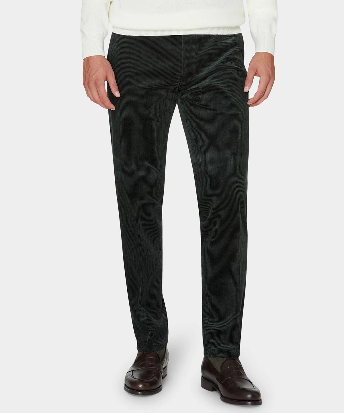 Denz Trouser Corduroy - Green Night - Hugo Sthlm