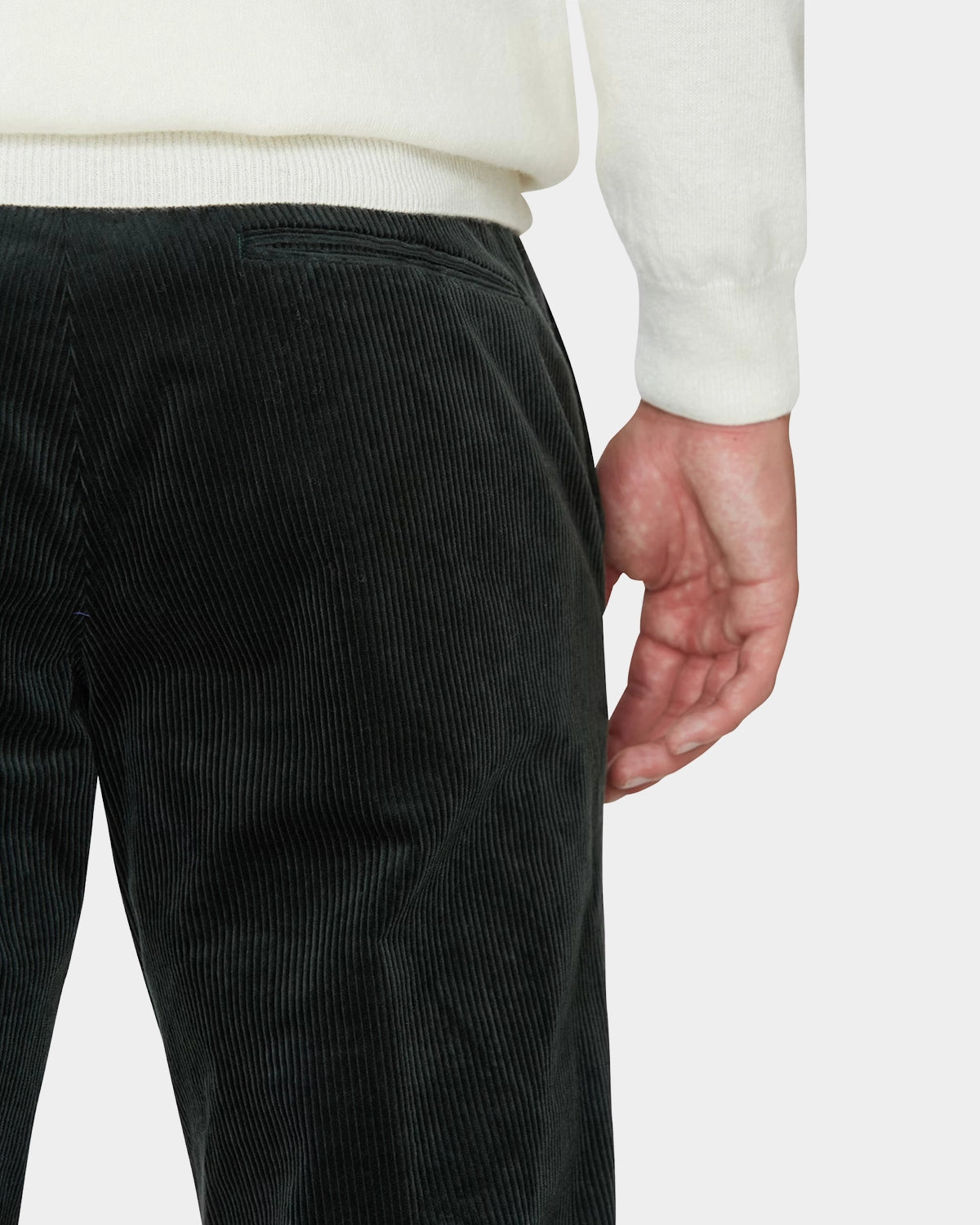 Denz Trouser Corduroy - Green Night - Hugo Sthlm