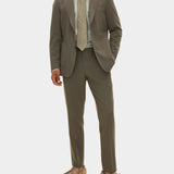 Ferry Patch Soft Blazer - Army Green - Hugo Sthlm