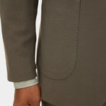 Ferry Patch Soft Blazer - Army Green - Hugo Sthlm