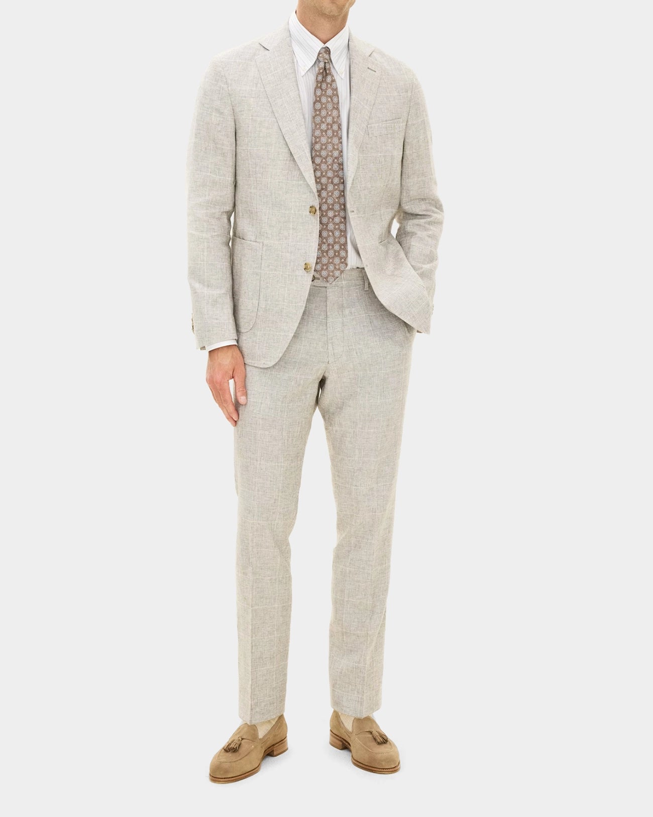 Dandy Trousers - Almond Beige - Hugo Sthlm