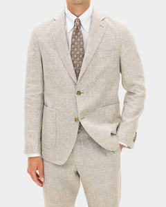 Ferry Patch Soft Blazer - Almond Beige - Hugo Sthlm